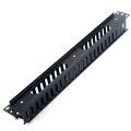 1u 19 Inch Rack Mount Horizontal Cable Manager for Wiring